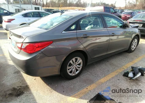 2013 Hyundai Sonata Gls из США, поврежденный, VIN 5NPEB4AC1DH596647